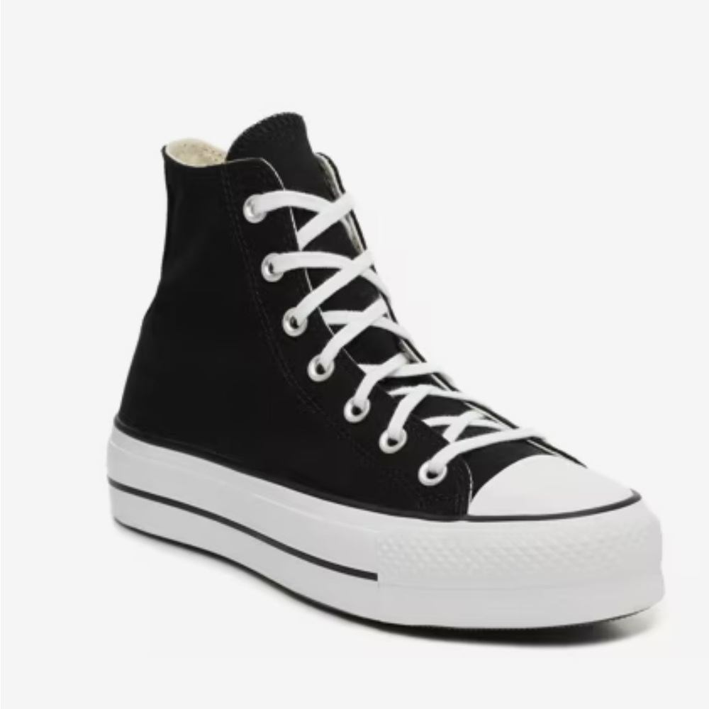 Brand new Converse Platform High Top Sneakers Black